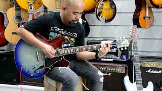 Video thumbnail for Epiphone Inspired By Gibson ES-335 Figured Blueberry Burst. #epiphone #es335 by Paolo G