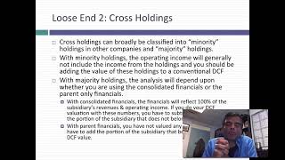 Valuation Quiz 2 Review