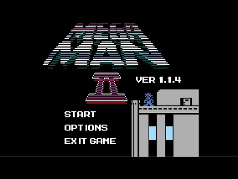 Mega Man 2 Atari Demake - Longplay