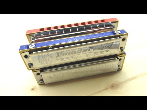 TWIN-DIATONIC HARPS Part 1 - Octaharp, TremoloHarp, & OctaHarp Selectable