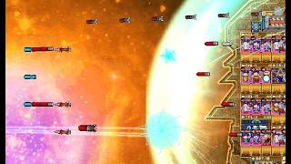 Pixel Starships Cloak then Missile Barrage Instakill