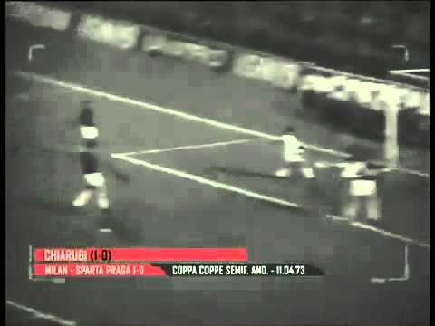 AC Milan - Sparta Prague Coppa delle Coppe 1972-1973