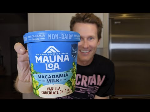 WHAT DAT?! Mauna Loa Macadamia Nut Milk makes ICE CREAM / 