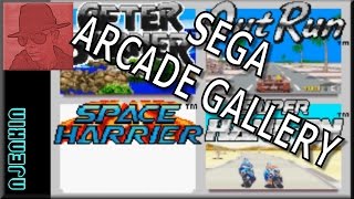 Space Harrier - SEGA Arcade Gallery - on the Game Boy Advance (GBA) - with Commentary !!