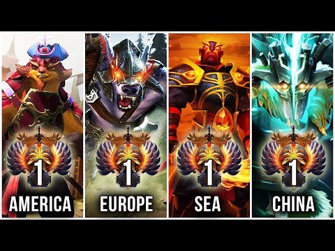 BEST Core of every Region - TOP 1 MMR (America, Europe, SEA, China)