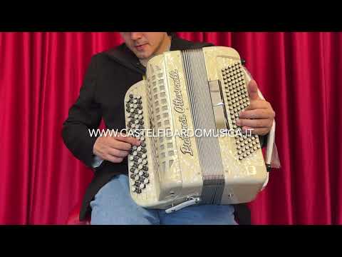 USED - Piatanesi Ottavianelli 68 C GRIFF LMM, 120 bassi francesi, WHITE - Castelfidardomusica.it