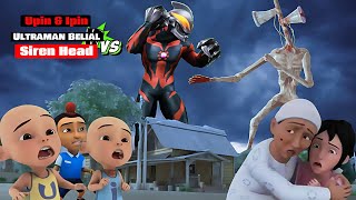 Download lagu Upin Ipin's House is Terrorized by Siren Head, Ultraman Belial comes to help - PART 1 mp3