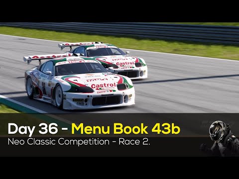 Bonus Menu Book 43 – Race 2, A DRY, WET, DRY race makes for some interesting racing way out in front