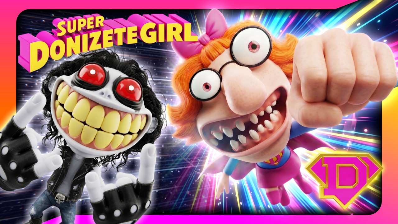 🏍️🌌 SUPER DOZINETE GIRL Vs  LOBO PSICÓTICO  #supergirl