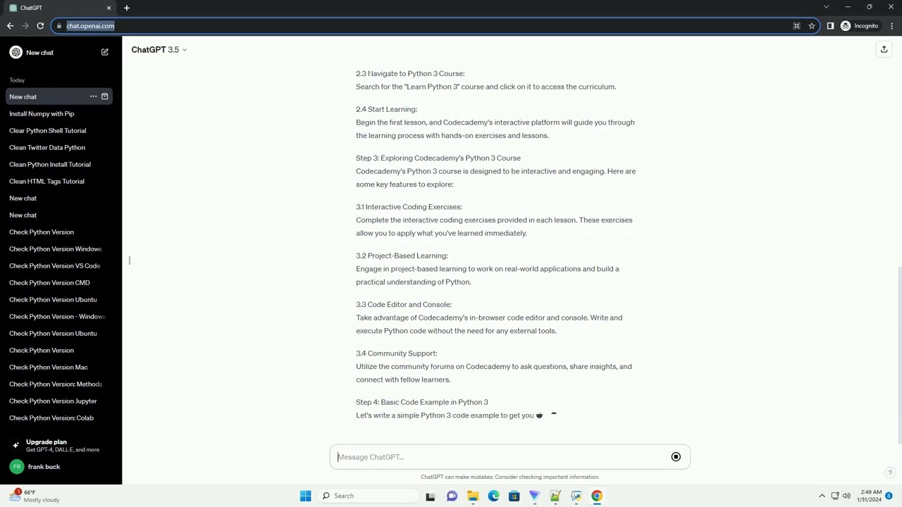 codecademy python 3 free reddit