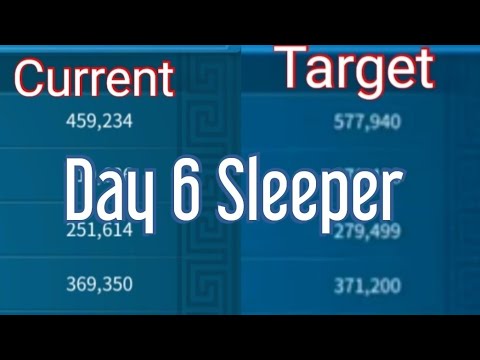 Day 6 Sleeper - F2P - 86% of 1.5m Done