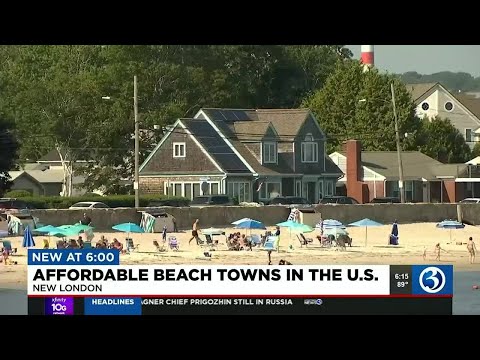 New London ranked one of the most affordable beach towns for homebuyers