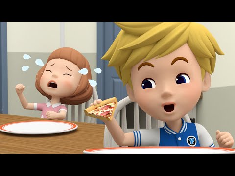 Chew Your Food!│Learn about Safety Tips with POLI│Healthy Eating Habits│Robocar POLI TV