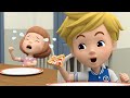 Chew Your Food Learn About Safety Tips With POLI Healthy Eating Habits Robocar POLI TV