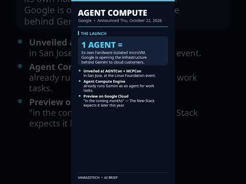 Google unveils Agent Compute Engine to sandbox AI ...