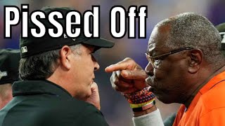 Dusty Baker getting Pissed Off!