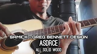 Video thumbnail for Greg Bennett by Samick : ASDRCE Akustik Elektrik All Solid Wood - Original by Havid Pipic Vansuri | etalasemusik