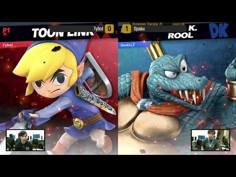 Throwdown Thursday 79 - Losers R8 - (Toon Link) Tybol vs Spaku (K Rool/Pacman)