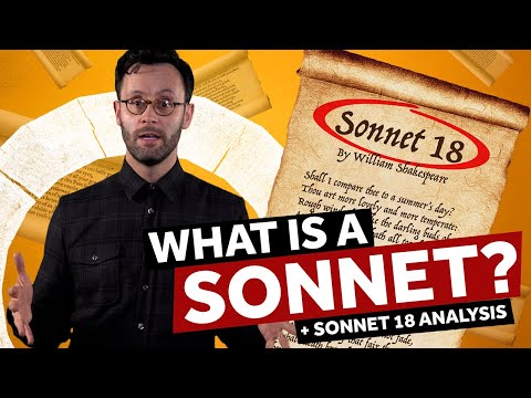 What is a Sonnet? 📜 | PLUS analysis of Sonnet 18 | That is The Question | Shakespeare's Globe