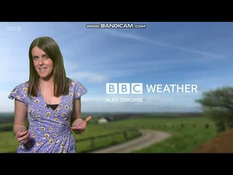 Alex Osbourne BBC Spotlight weather on BBC ONE April 16th 2022 in HD! - 60 FPS Good Quality