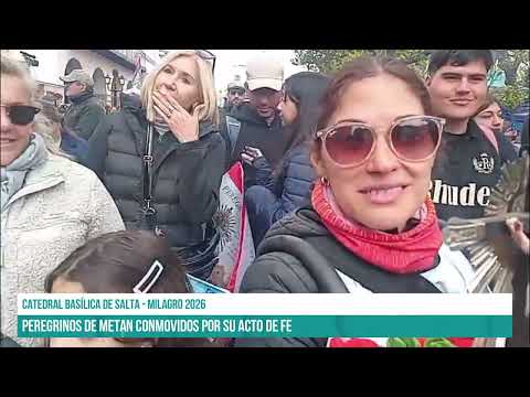 SALTA - PEREGRINOS DE METAN CONMOVIDOS POR SU ACTO DE FE #CANAL7SALTA