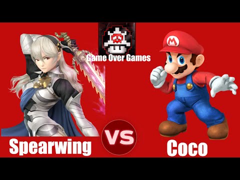 Game Over Games DZ|Spearwing (Corrin) VS Coco (Mario) SSB4 Singles