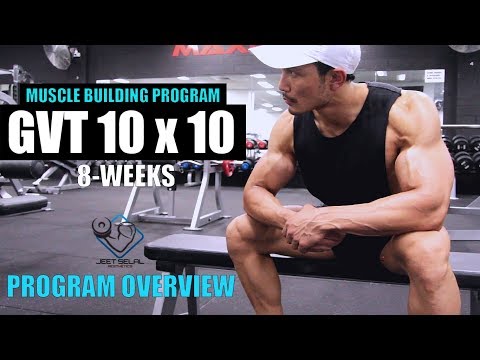 GVT (10 x 10)- PROGRAM OVERVIEW- Workout| Nutrition| Supplement Info by JEET SELAL Video
