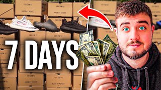 I made ££££ Sneaker Reselling in 7 Days... ep.1
