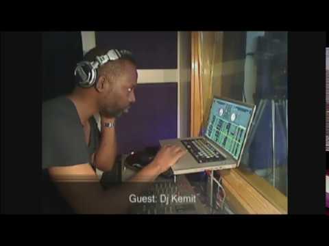 Dj Kemit mixing on FM Digital Live