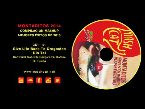 Montaditos 2013 01 DJ Surda - Daft Punk vs. O-Zone - Give Life Back To Dragostea Din Tei