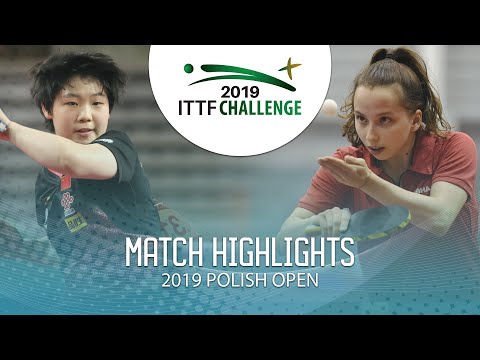 Kuai Man vs Katarzyna Wegrzyn | 2019 ITTF Polish Open Highlights (Group)
