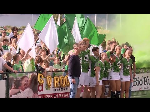 DVO/Transus Nederlands Kampioen korfbal op het veld. Even terugkijken op de finale.