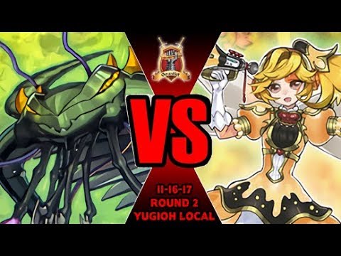 Paleozoic Vs Trickstars - Yugioh Gauntlet Local Tournament 11-16-17 R2