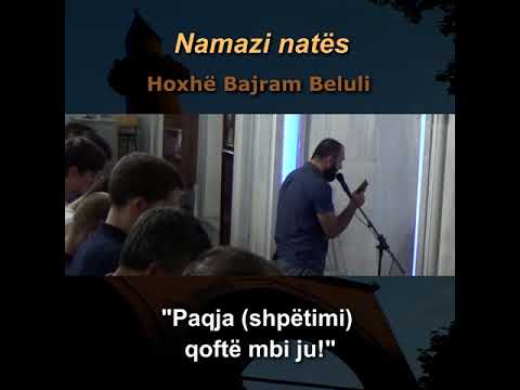 Recitim emocional i Kur'anit nga Hoxhë Bajram Beluli