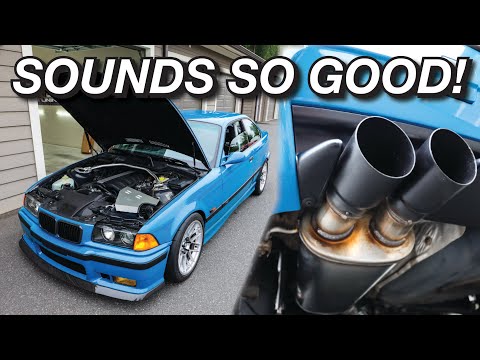FALLING IN LOVE WITH MY M3 ALL OVER AGAIN! (Exhaust and Intake Install!)