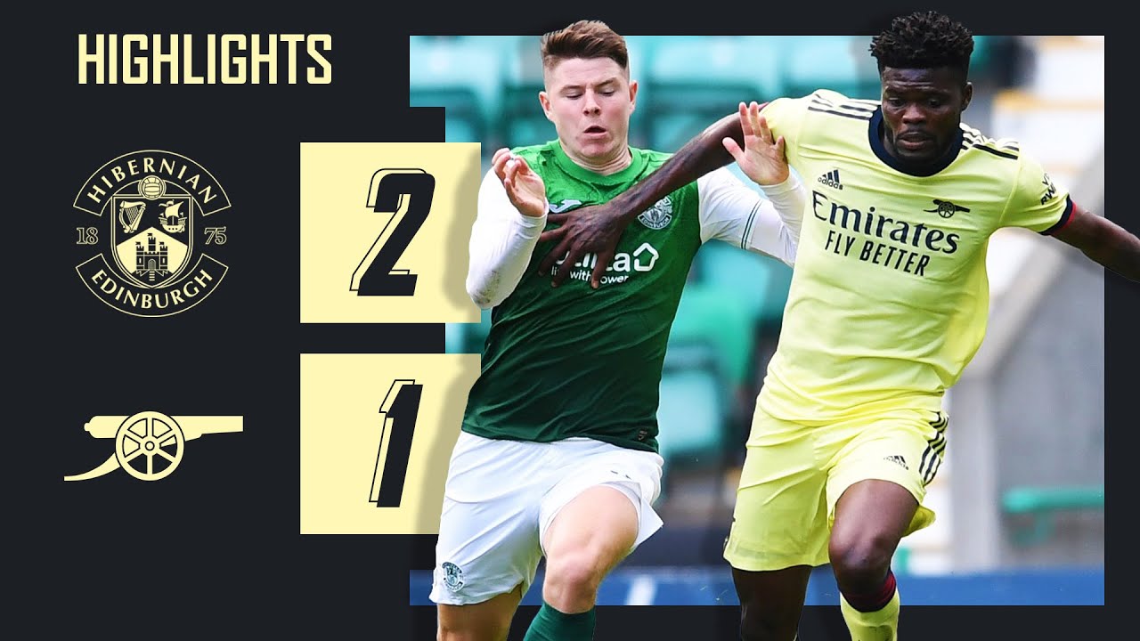 HIGHLIGHTS - Hibernian vs Arsenal (2-1)