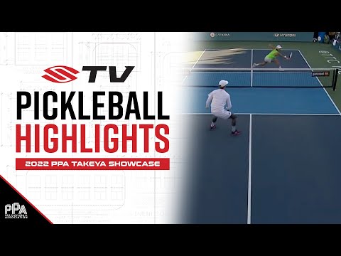 Tyson McGuffin Backhand Pickleball Highlight - 2022 PPA Takeya Showcase Men's Singles
