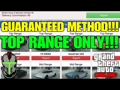 GTA Online: GUARANTEED Method To Source TOP Range Cars ONLY!!! (IMPORT/EXPORT Vehicle Cargo)