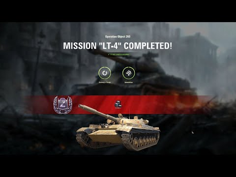 Object 260 Mission "LT-4" - World of Tanks - Murovanka map