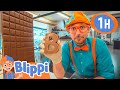 Blippi Visits A Chocolate Factory Blippi And Meekah Best Friend Adventures Educational Videos