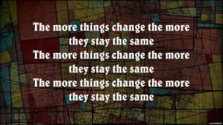 Bon Jovi - The More Things Change (Lyrics)