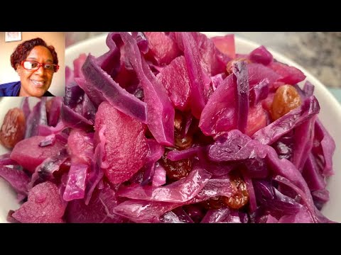 How To Cook Braised Red Cabbage / Easy Braised Red Cabbage Recipe/ How to cook Red Cabbage