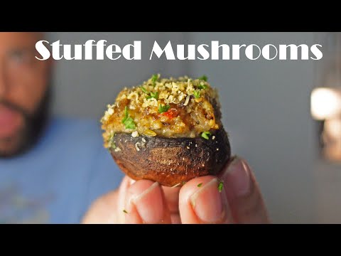 Best Stuffed Mushroom Recipe | How to Make Stuffed Mushrooms