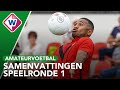 TV West Sport Amateurvoetbal | Speelronde 1 | 22-08-2021 - OMROEP WEST SPORT