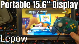 Portable 15.6" HDMI Monitor for Gaming - Lepow