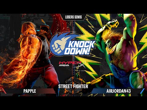 Knockdown #83 | HXALV | Papple (Ken) AirJordan43 (Blanka) - Losers Semis