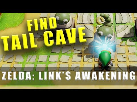 The Legend of Zelda Link's Awakening Switch Tail Cave location