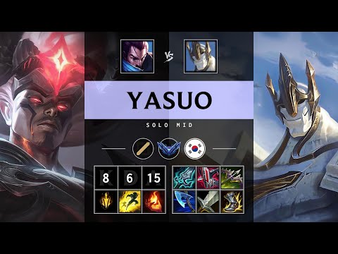 Yasuo Mid vs Galio: Unstoppable - KR Diamond Patch 14.23