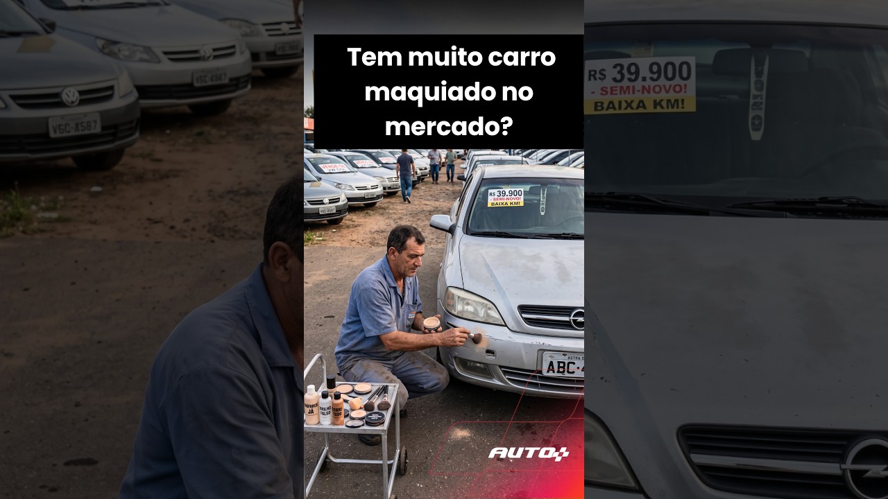 Tem muito carro maquiado no mercado?