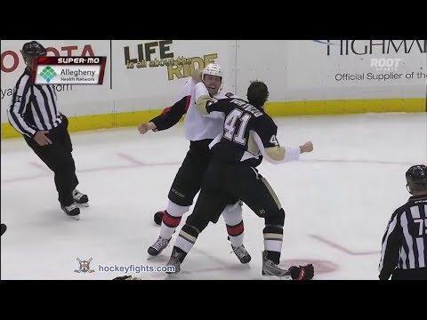 Zack Smith vs Robert Bortuzzo Feb 3, 2014